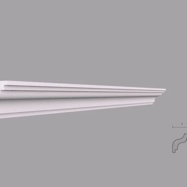 Cornisa Decorativa Tavan BC06 40x40x2000 mm