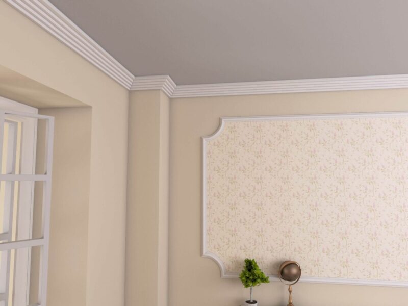 Cornisa Decorativa Tavan BC08 90x90x2000 mm - imagine 4