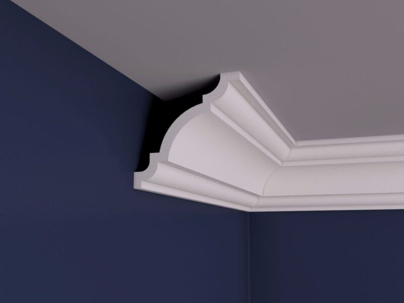 Cornisa Decorativa Tavan BC10 120x120x2000 mm - imagine 3