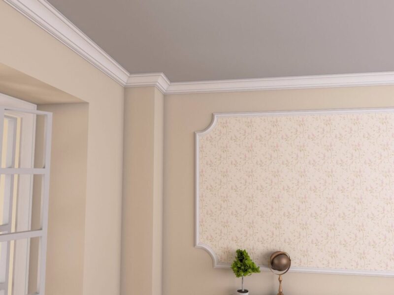 Cornisa Decorativa Tavan BC23-08 80x80x2000 mm - imagine 4