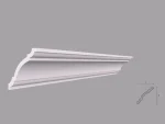 Cornișă decorativă tavan, polistiren extrudat, 70x70x2000 mm, BC24-07
