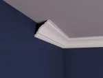 Cornișă decorativă tavan, polistiren extrudat, 70x70x2000 mm, BC24-07