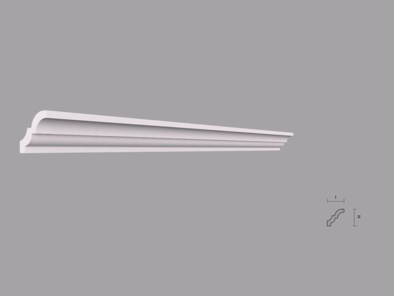 Cornisa Decorativa Tavan BC27 30x30x2000 mm - imagine 2