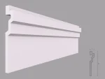 Cornișă tavan BC30, polistiren extrudat, 30x165x2000 mm