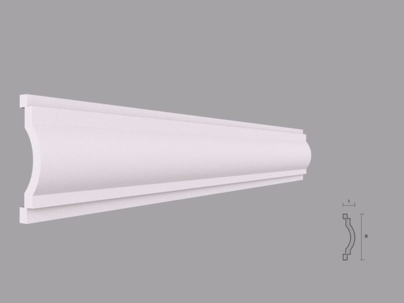 Cornisa Decorativa Tavan BC32 27x85x2000 mm - imagine 2