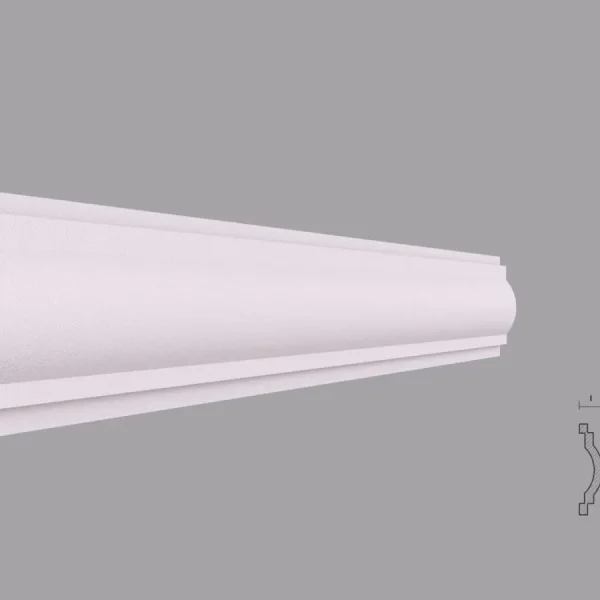 Cornisa Decorativa Tavan BC32 27x85x2000 mm