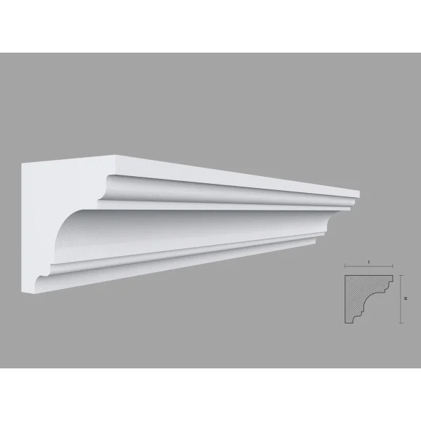 Cornisa Masca Galerie MBC02 80x80x2000 mm