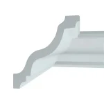 Cornisa de tavan, polimer rigid, Manavi, C11, 108x112x2000 mm