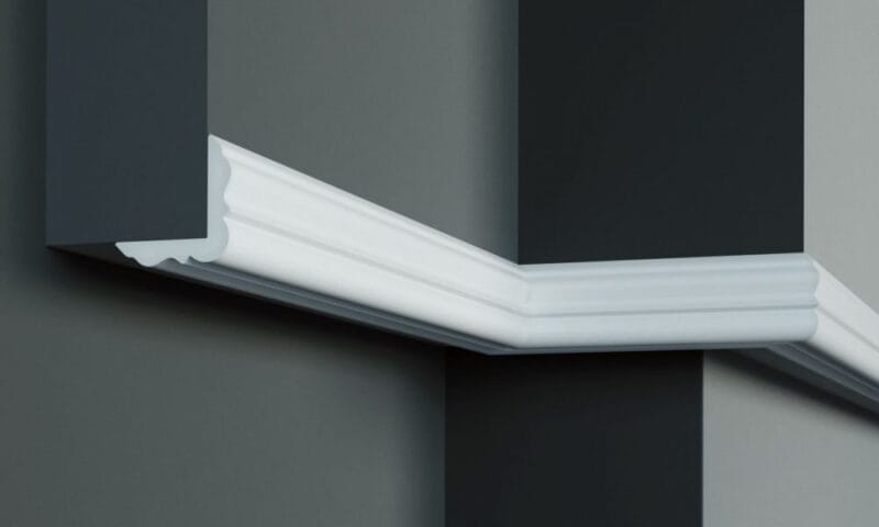 Cornisa de tavan Poliuretan Manavi P817 40x40x2000 mm - imagine 2