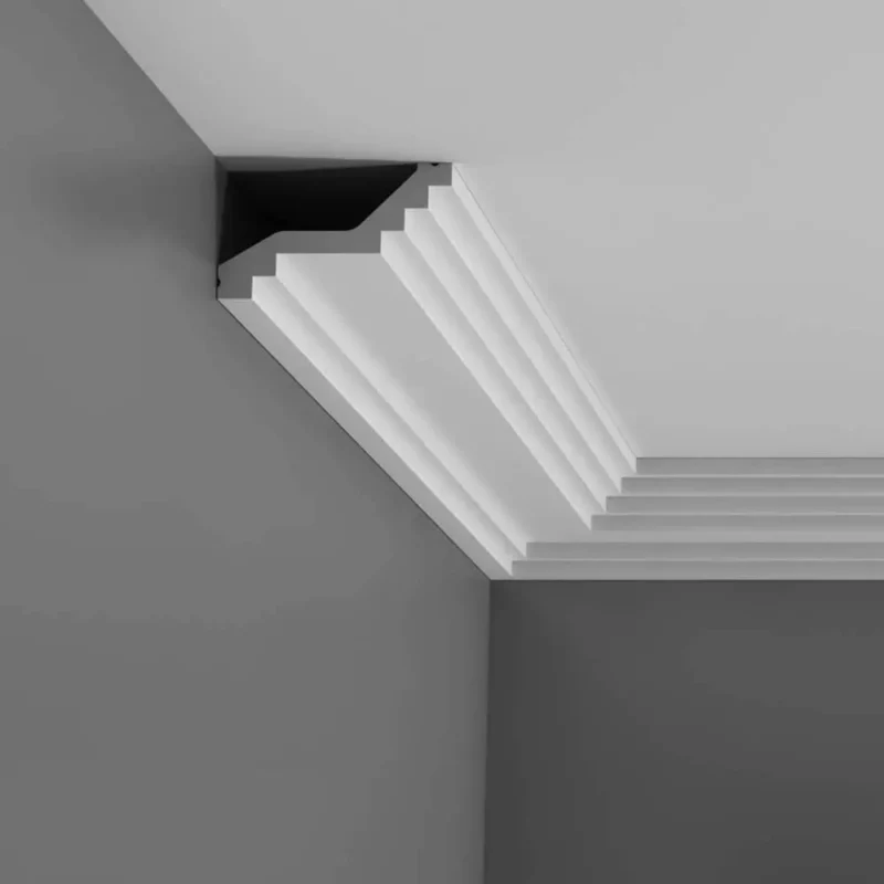 Cornisa de tavan Poliuretan Manavi P903 46x103x2000 mm - imagine 3