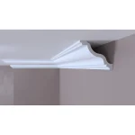 Cornisa decorativa alba Durotec 58 200×11.5×11.7 cm