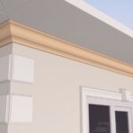 Cornisa decorativa de exterior FP404 130x145x2000 mm