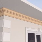 Cornisa decorativa de exterior FP411 87x200x2000 mm