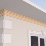 Cornisa decorativa de exterior FP414 60x150x2000 mm