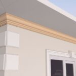 Cornisa decorativa de exterior FP415 100x140x2000 mm