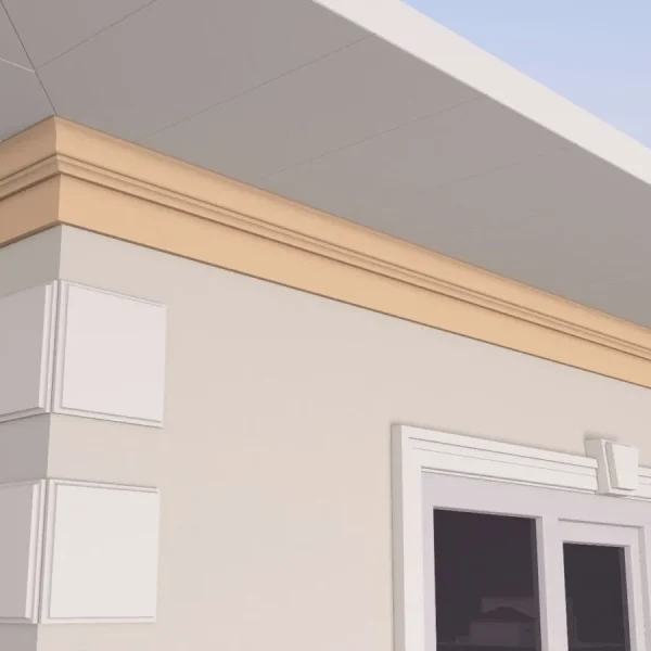 Cornisa decorativa de exterior FP419 60x150x2000 mm