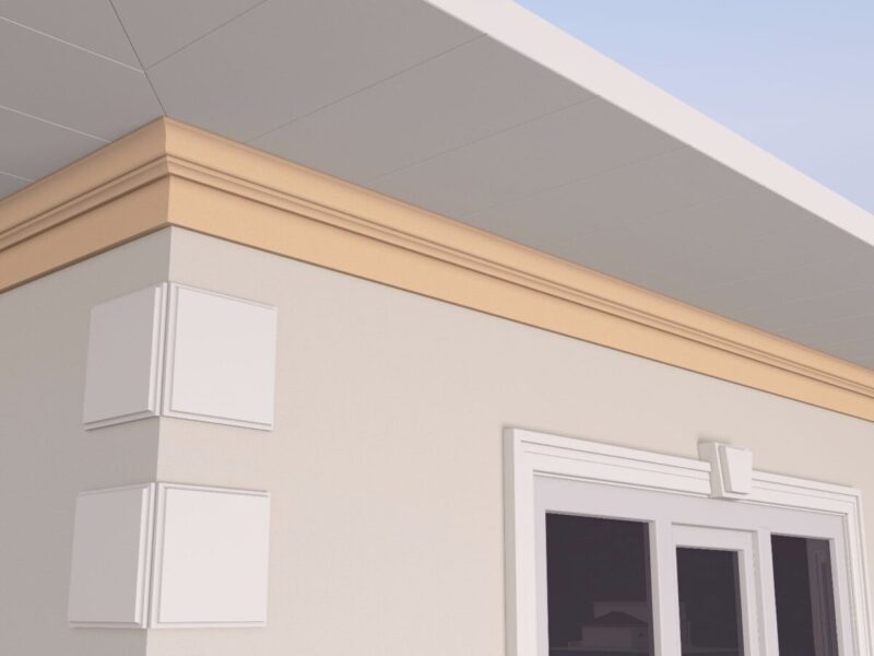Cornisa decorativa de exterior FP419 60x150x2000 mm