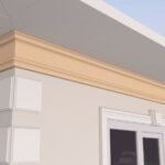 Cornisa decorativa de exterior FP420 67x260x2000 mm