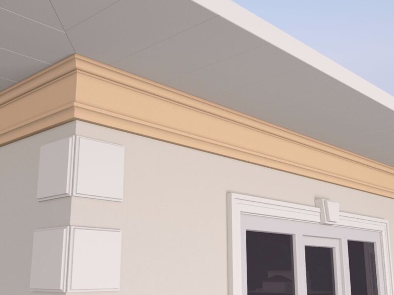 Cornisa decorativa de exterior FP420 67x260x2000 mm
