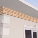 Cornisa decorativa de exterior FP421 105x200x2000 mm