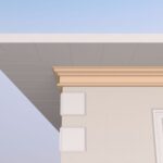 Cornisa decorativa de exterior FP426 105x200x2000 mm