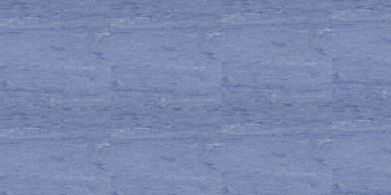 Covor PVC omogen Polyflor XLPU Azure, albastru, trafic intens, 2mm