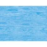 Covor PVC omogen, albastru, antistatic, trafic intens, Polyflor XLPU, 2.0 mm