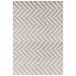 Covor gri modern, model geometric, Muse Grey Chevron, 80×150 cm, Asiatic London