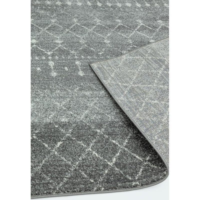 Covor gri modern model geometric Nova Dark Grey 9 mm 120x170 cm NOVA120170NV34 - imagine 3