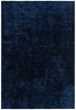 Covor pufos navy lucrat manual modern model uni Milo Navy 13 mm 200x290 cm MILO200290NAVY