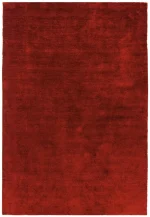 Covor pufos rosu lucrat manual modern model uni Milo Red 13 mm 200x290 cm MILO200290REDD