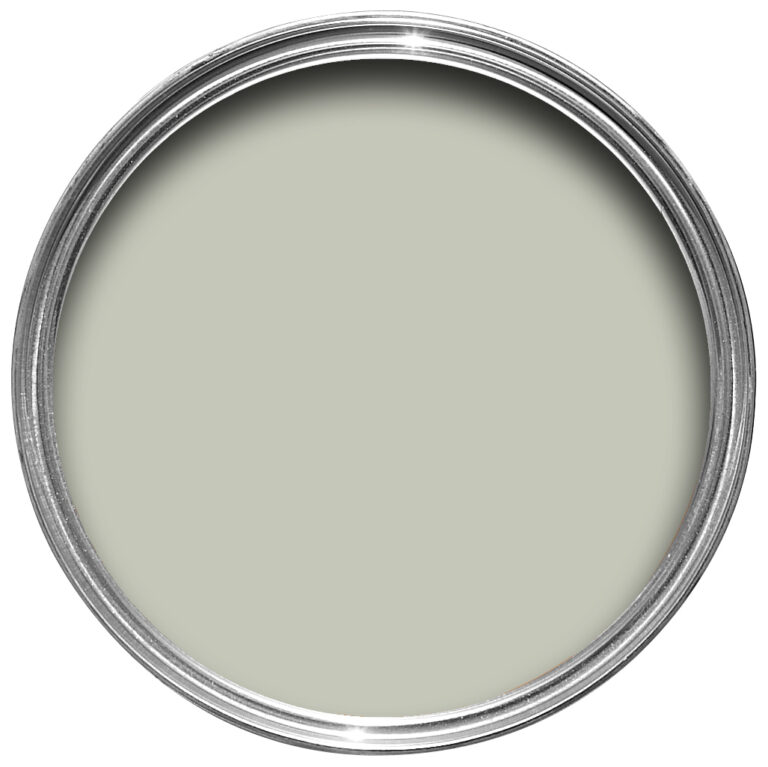 Vopsea gri mata 7 la suta luciu pentru interior Farrow and Ball Mostra Cromarty No. 285 100 ml