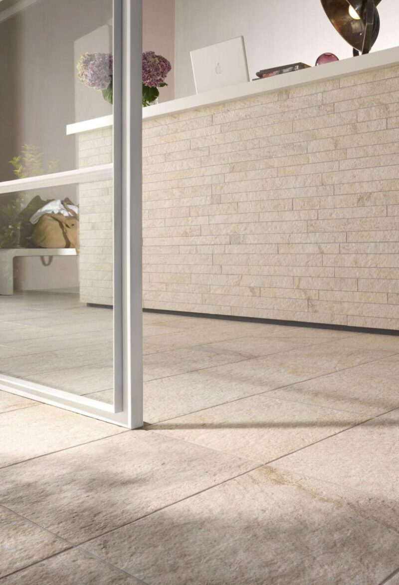 Decor Alb Mat Marazzi Multiquartz White Muretto 30X60 cm MJT4 - imagine 3