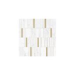 Decor Marazzi Allmarble Altissimo Mosaico Barcode Lux 40X40 cm M8HA