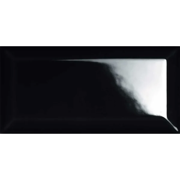 Decor Negru Lucios Marazzi Hello Diamanato Lux Black 7.5X15 cm M8GG
