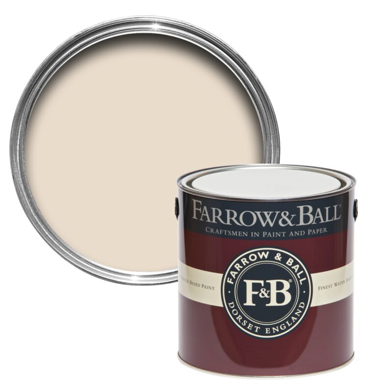 Vopsea taupe lucioasa 95 la suta luciu pentru interior exterior Farrow and Ball Full Gloss Dimity No. 2008 2.5 Litri - imagine 2