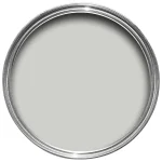 Vopsea gri satinata 20 la suta luciu pentru interior Farrow and Ball Estate Eggshell Dimpse No. 277 750 ml