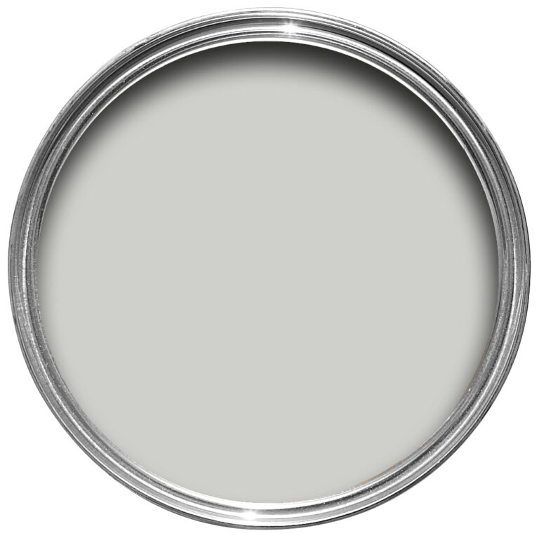 Vopsea gri mata 7 la suta luciu pentru interior Farrow and Ball Mostra Dimpse No. 277 100 ml