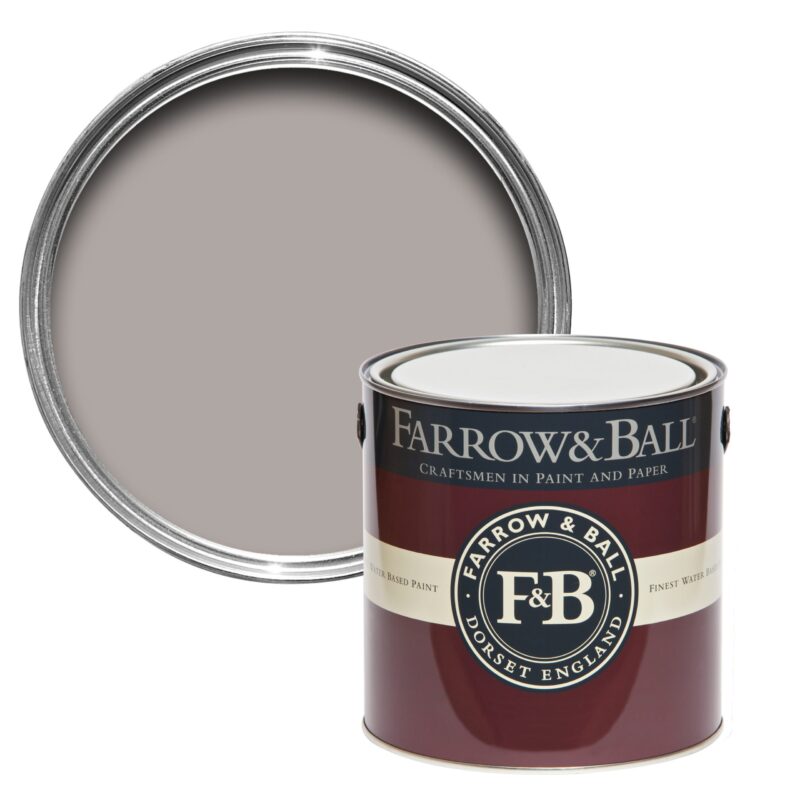 Vopsea gri mata 7 la suta luciu pentru interior Farrow and Ball Modern Emulsion Dove Tale No. 267 5 Litri - imagine 2
