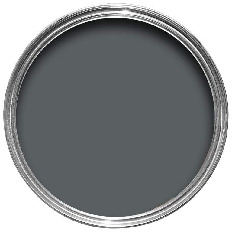 Vopsea gri mata 7 la suta luciu pentru interior Farrow and Ball Mostra Down Pipe No. 26 100 ml