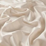 Draperii model in dungi crem din poliester satin Elegante Gardisette latime material 310 cm