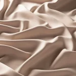 Draperii model uni bej din poliester Dimout FR Gardisette latime material 150 cm