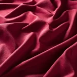 Draperii model uni bordo din poliester Chenille FR Gardisette latime material 142 cm