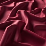 Draperii model uni bordo din poliester Dimout FR Gardisette latime material 150 cm