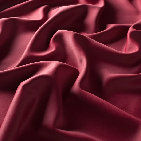 Draperii model uni bordo din poliester Dimout FR Gardisette latime material 150 cm