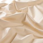 Draperii model uni crem bumbac si din poliester Blackout FR Gardisette latime material 275 cm