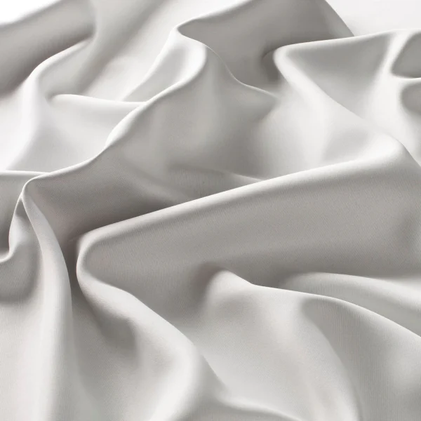 Draperii model uni gri din poliester Dimout FR Gardisette latime material 150 cm