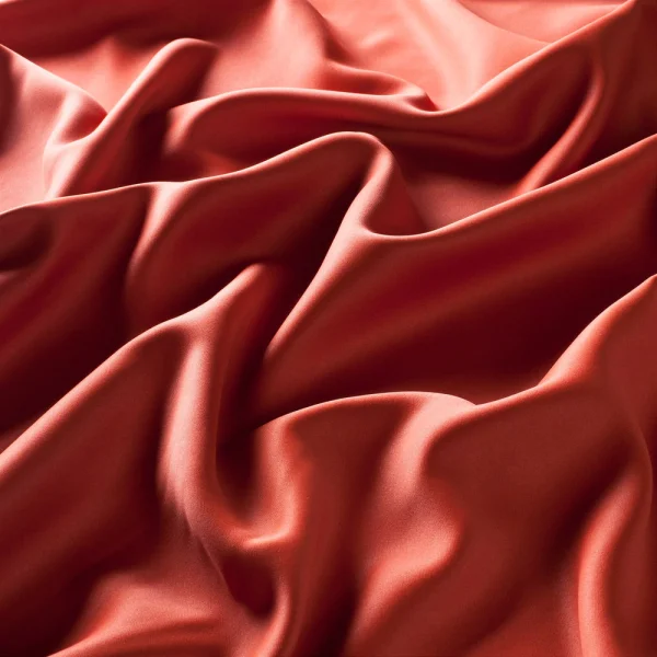 Material pentru draperii uni orange din poliester Dimout FR Gardisette lățime 150 cm