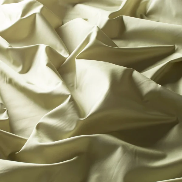 Draperii model uni verde din poliester tafta Hit Gardisette latime material 300 cm