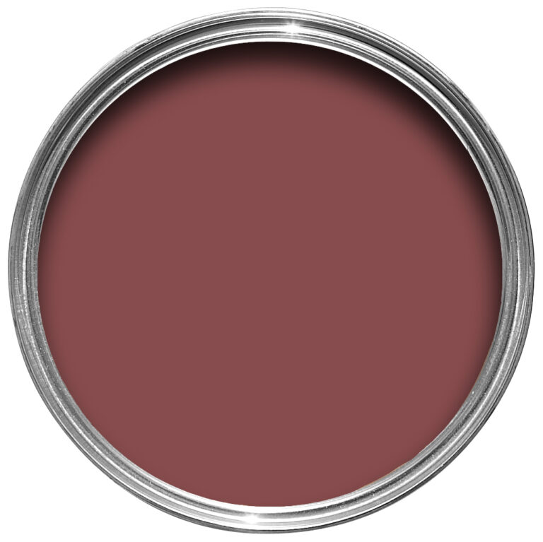 Vopsea rosie mata 7 la suta luciu pentru interior Farrow and Ball Mostra Eating Room Red No. 43 100 ml